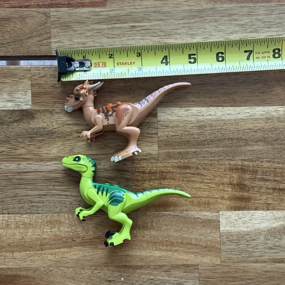 LEGO Jurassic World Stygimoloch Breakout -Dinosaur Escape Raptor FIGURES ONLY